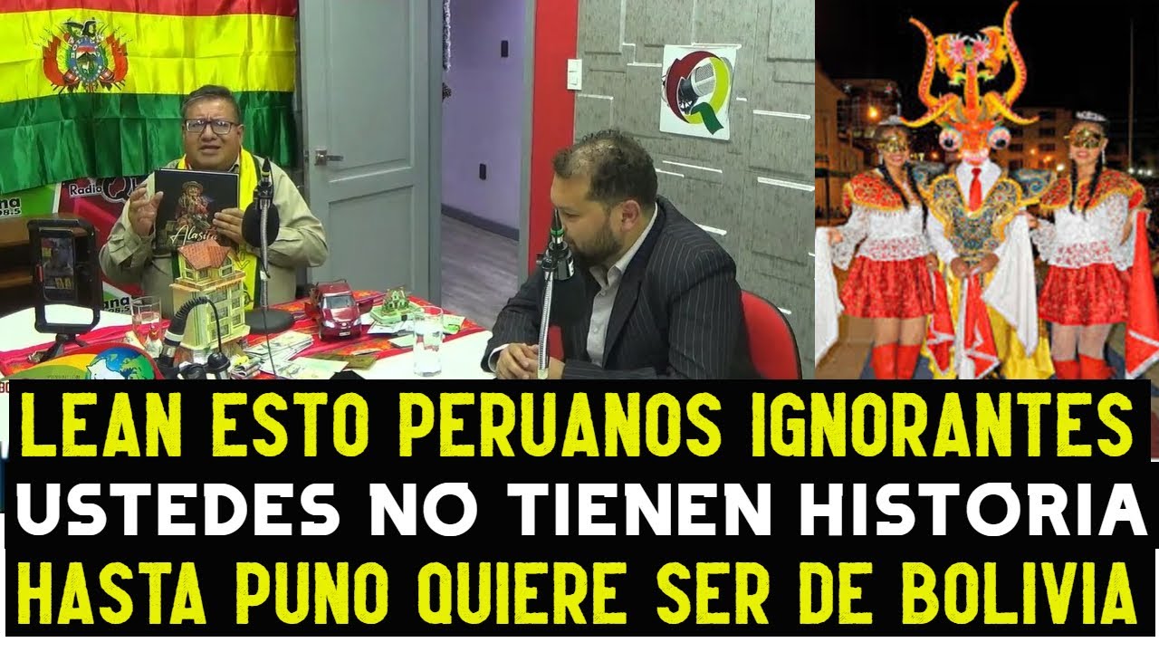 HISTORIADOR BOLIVIANO ENCABRONADO CONTRA PERU POR SUPUESTO RODO DE DANZAS
