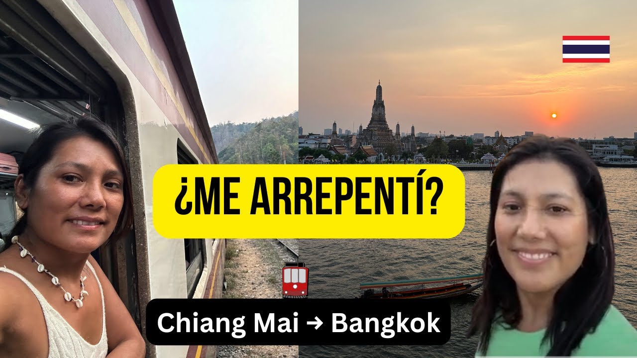 VIAJE EN TREN por TAILANDIA ¿Vale la Pena el Trayecto?