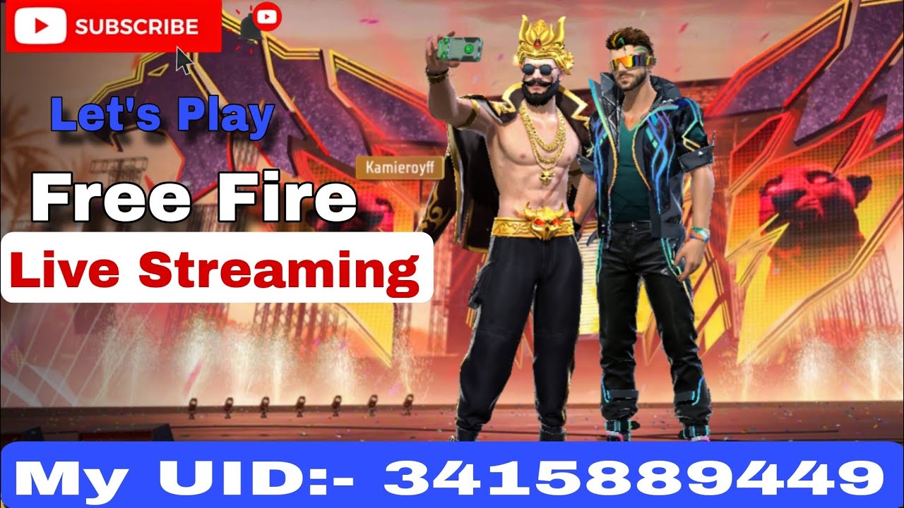 Let's Play Free Fire Game | Live Streaming Game | #freefire #freefiremax #ff #live