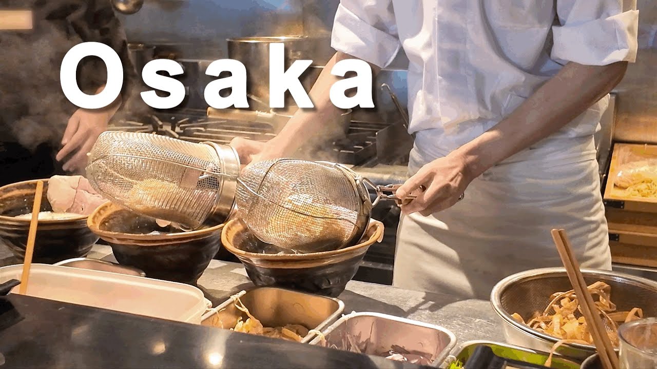 Osaka Travel, 9 ресторанов с длинными очередями + рекомендуемые рестораны🍜🍣🥟