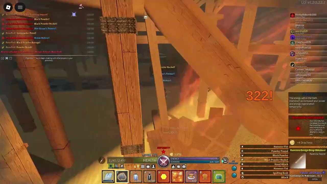 Arcane Odyssey UST: Thrill of the Hunt