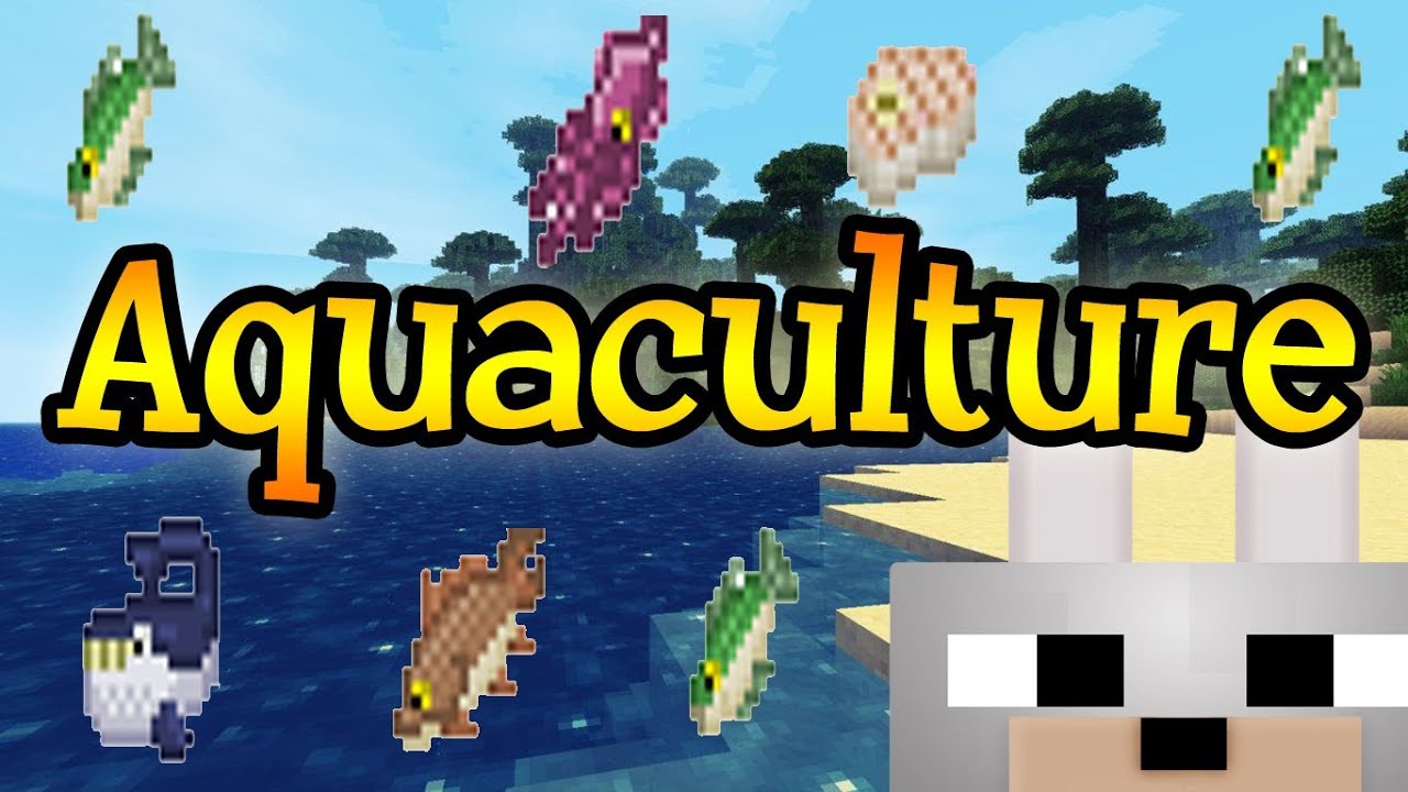 Aquaculture 1.2.5 Minecraft Mod Review and Tutorial ( Client & Server )