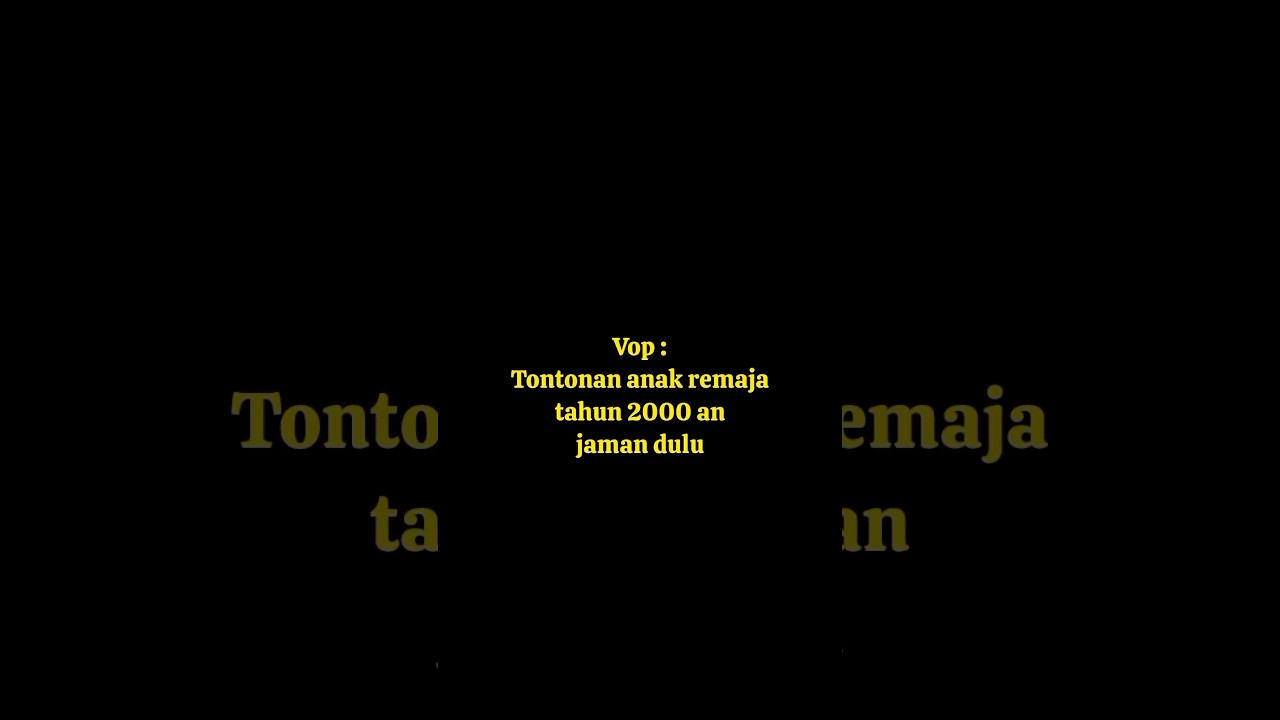 TONTONAN REMAJA DULU ‼️‼️ #inboxsctv #dahsyat #mantapAntv #mtvampuhGlobaltv