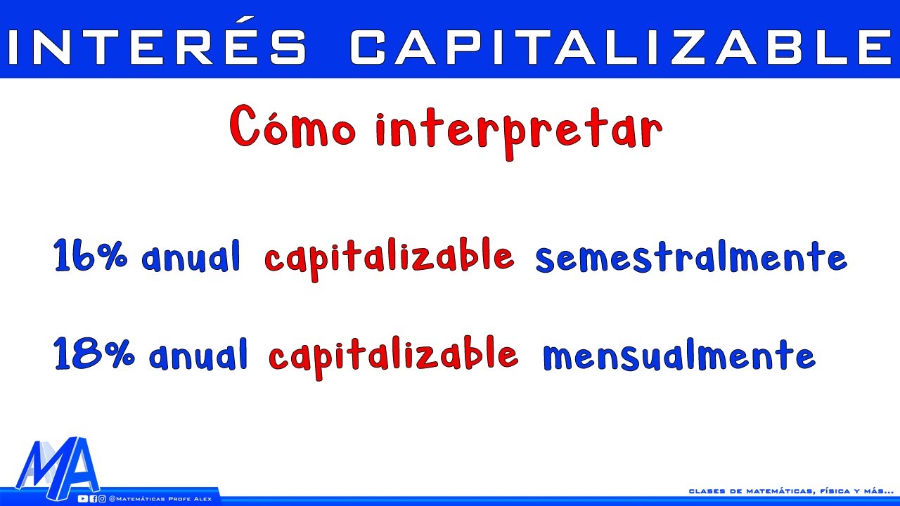 Interés compuesto capitalizable