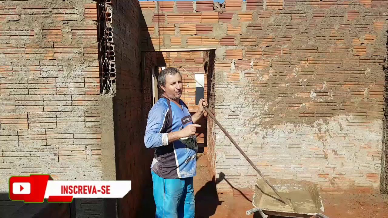 como chapiscar  parede jeito facio