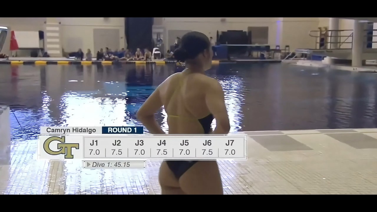 Camryn Hidalgo - Her Heartbreaking Story at the NCAA 2022 Women 1m Springboard HD 4K