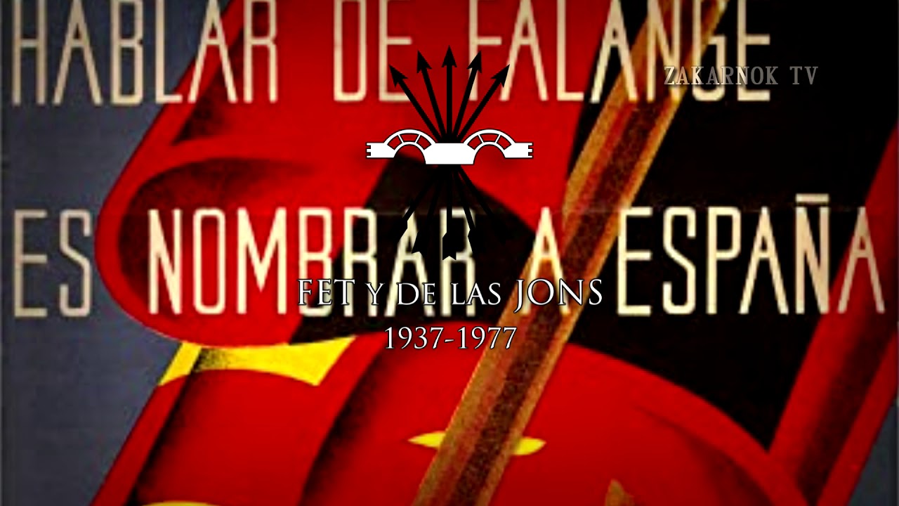 Canción falangista: "Te quiero contar España"