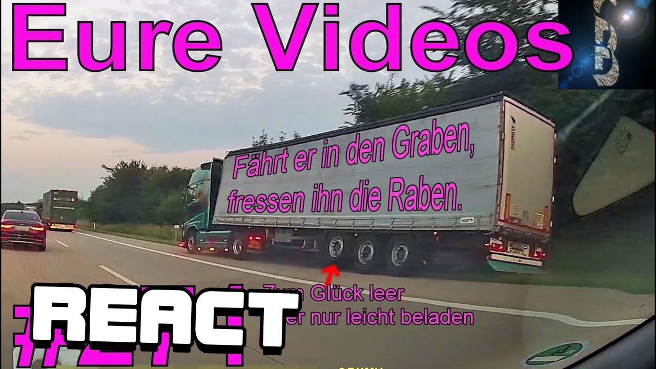 React: Eure Videos #271 - Eure Dashcamvideoeinsendungen