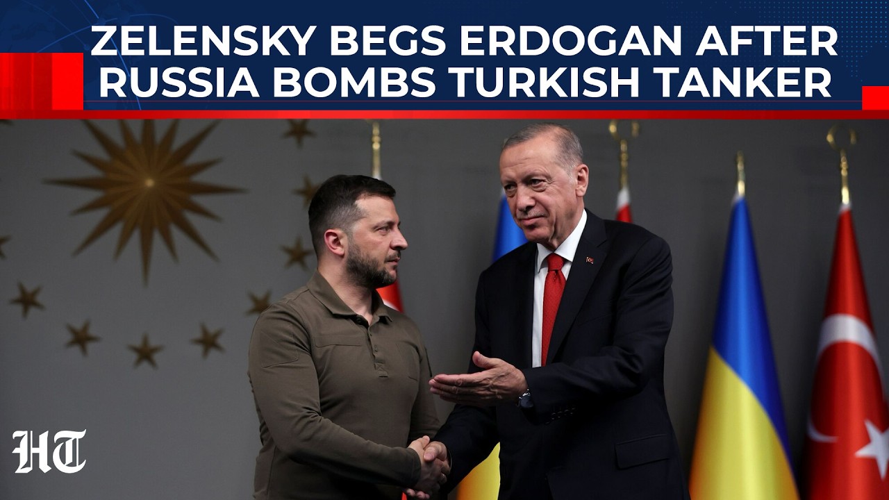 Zelensky Pleads With Erdogan To Stop Russia After Turkish Tanker Explodes Under Ukraine&rsquo;s Watch