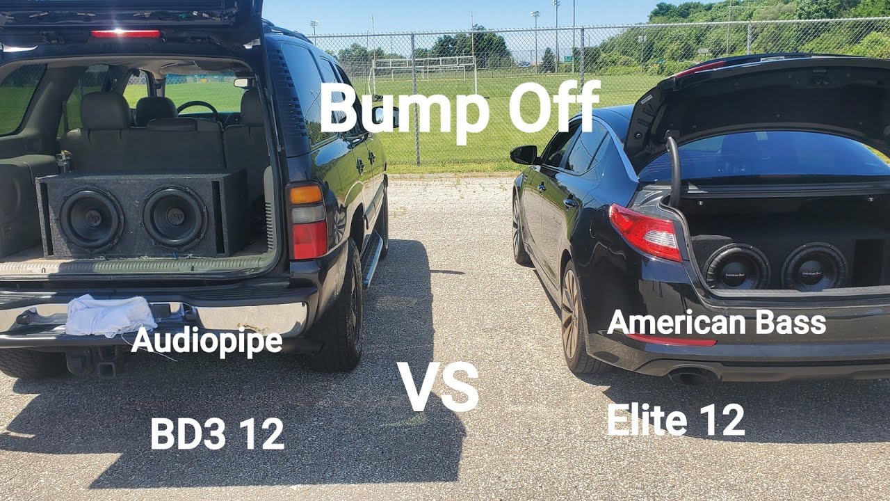 1ST Battle🥊🥊🥊 American Bass Elite 12 VS Audiopipe txx-Bd3 12/Car Audio Systems