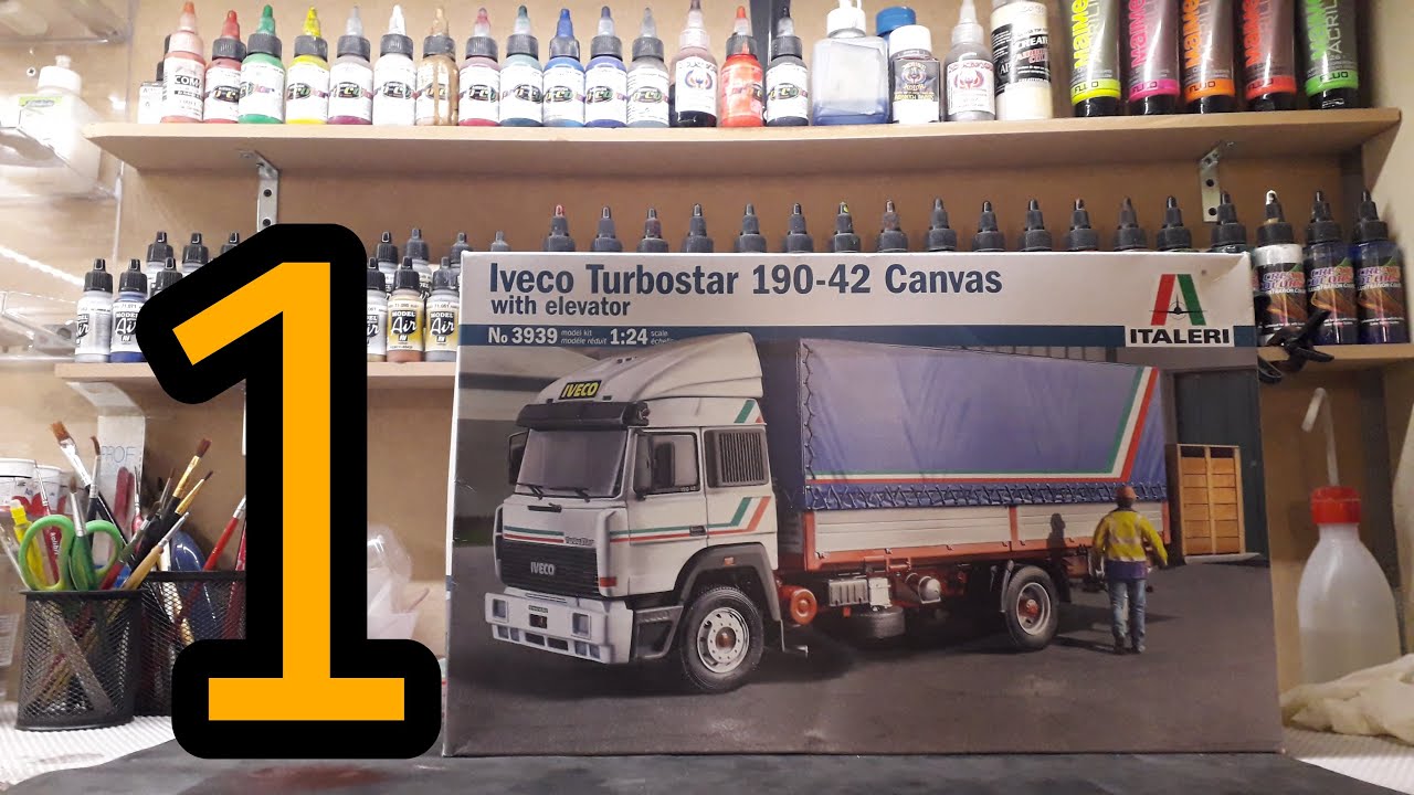 Italeri 1:24 Iveco Turbostar 190-42 (Full Build Video Part 1)