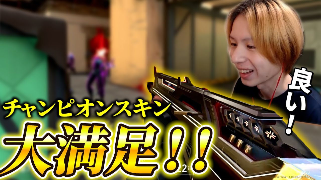 【VALORANT】チャンピオンヴァンダル2025が最高過ぎる！【チャンピオン】【ヴァンダル】