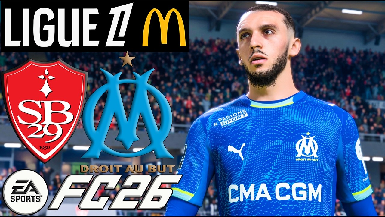 Brest vs Olympique de Marseille | Ligue 1 | 20 Février 2026 | FC 26