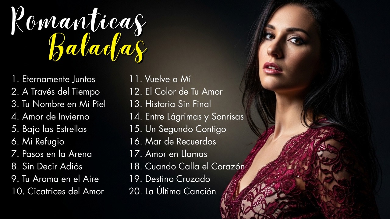 Baladas Románticas de los 80 y 90 en Español ♥ La Mejor Música Pop del Recuerdo