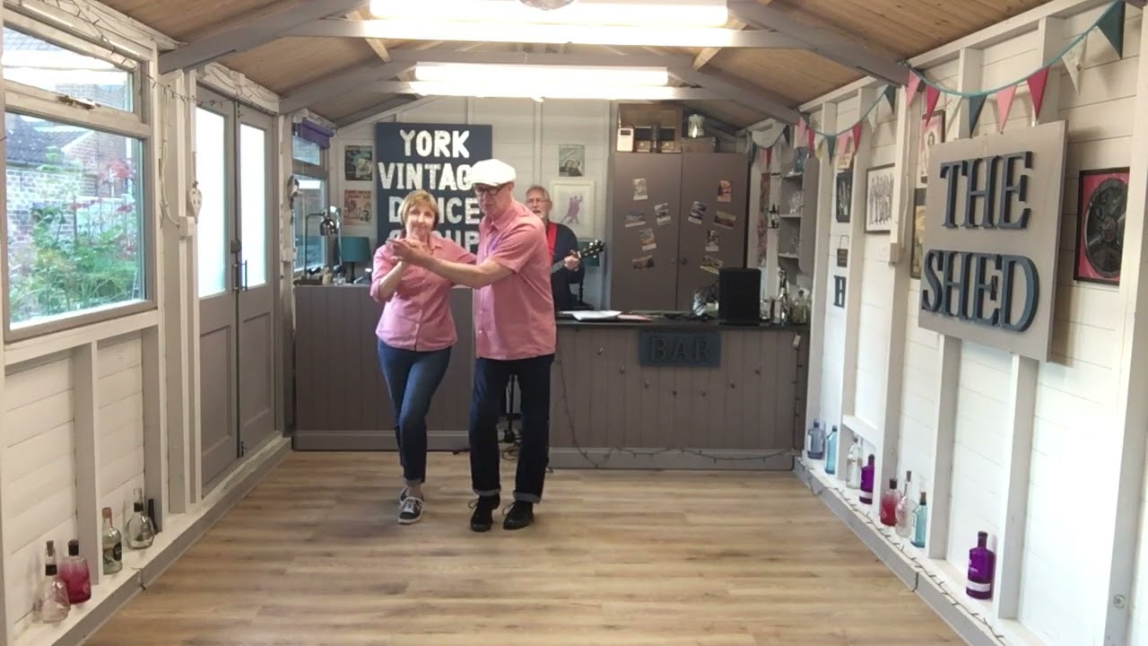 Jive Barn Dance Demonstration by York Vintage Dance Group