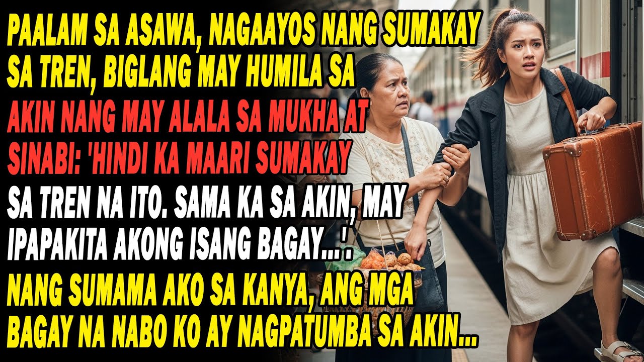 Nang Lapit Na Akong Sakay Sa Tren, Biglang May Humarang At Sabi:'Hindi Ka Pwede Sumakay Dito Kasi..'