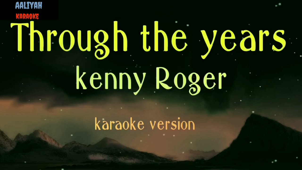 Through the years karaoke