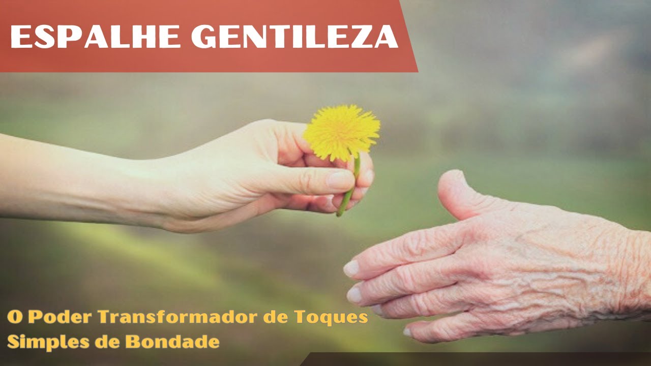 Espalhe Gentileza   O Poder Transformador de Toques Simples de Bondade
