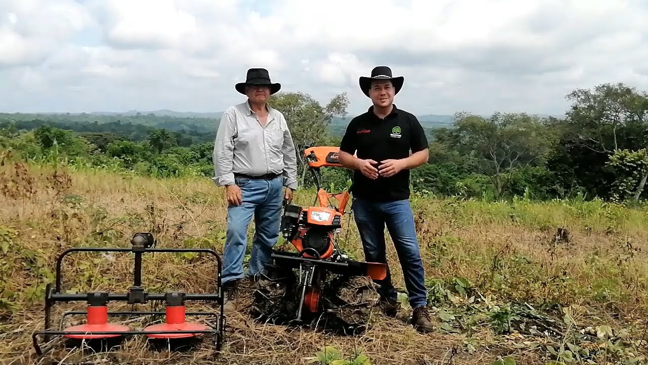 Motocultor AUTANA, Uso de accesorios.