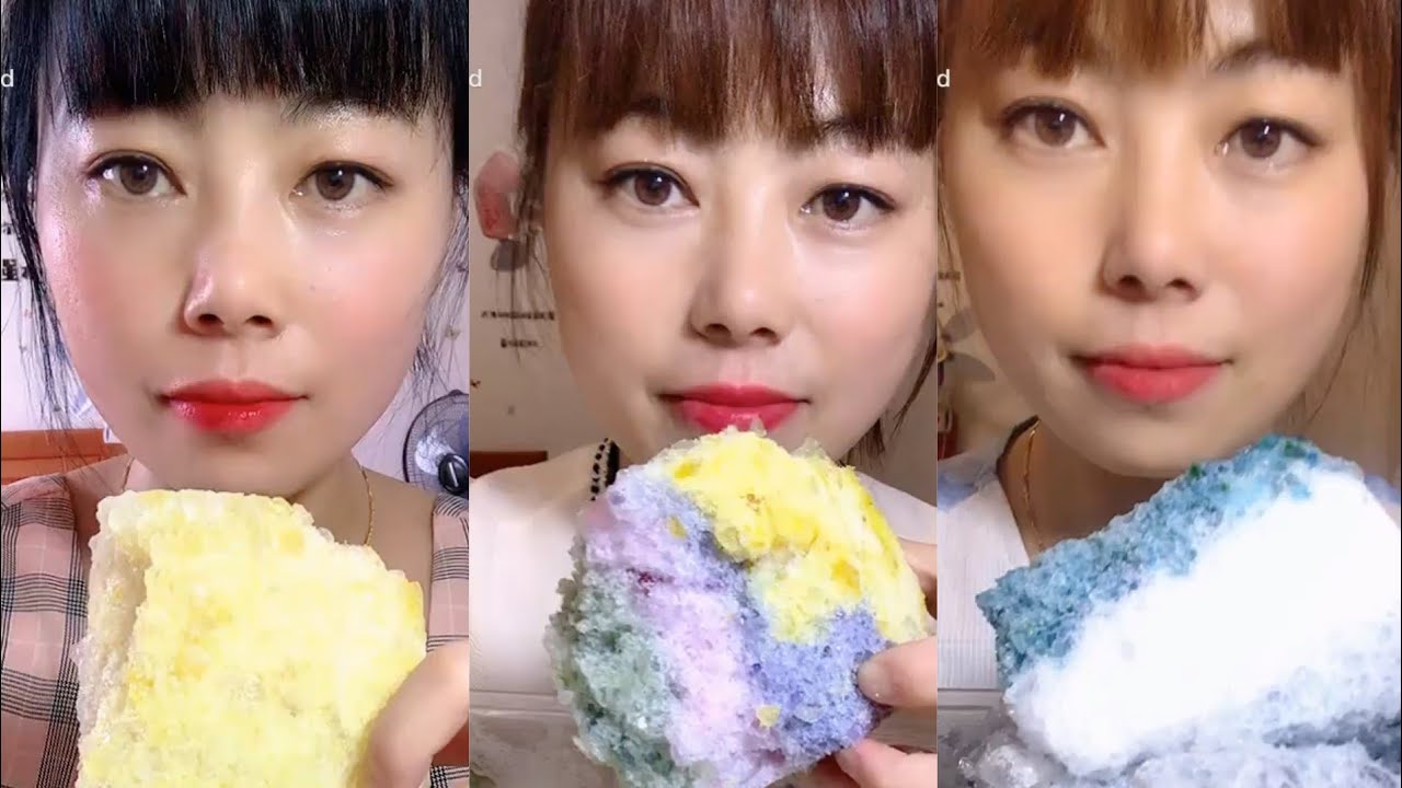ASMR HER DRY ICE AND ICE SQUEAKY CRUNCHY COLLECTION