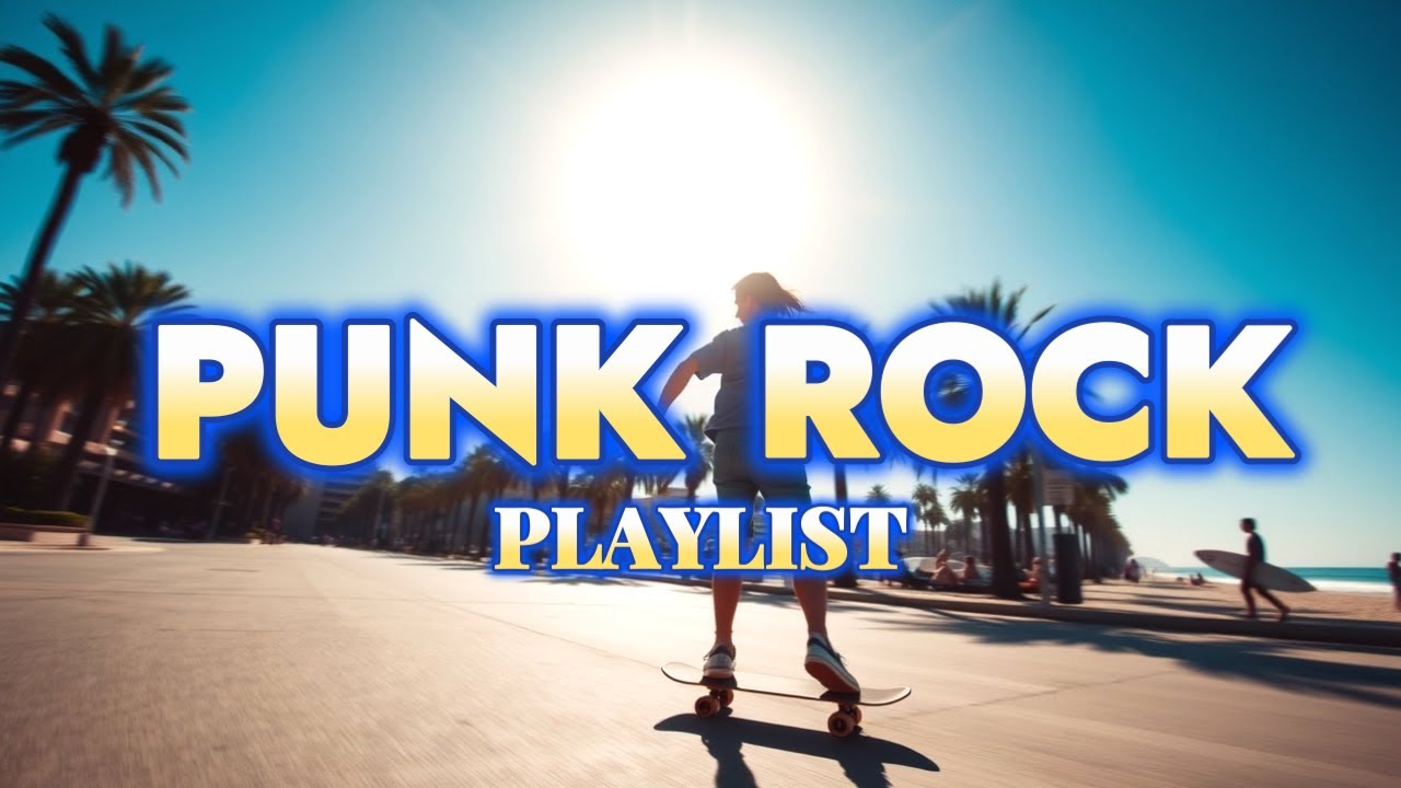 【Playlist】速くてかっこいい🎸Punk Rock Playlist / 洋楽 / 作業用BGM / Rock / Emo / Workout / Drive / Morning BGM/フリー