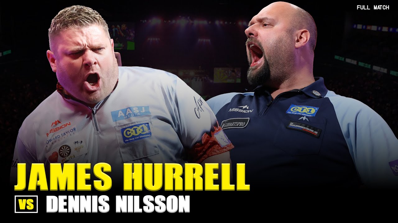 James Hurrell Vs Dennis Nilsson FULL MATCH | WDF World Darts Championship 2023
