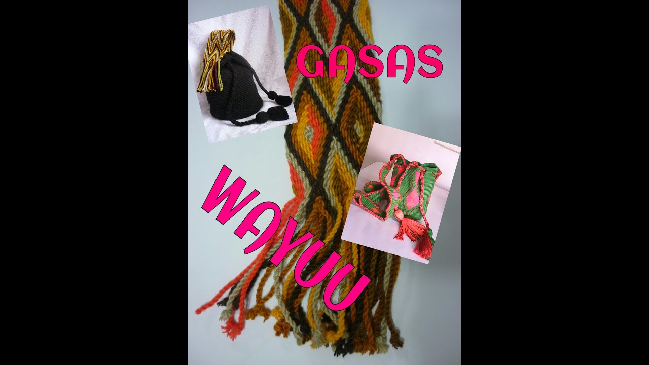 Cómo retorcer hilos para gasas wayuu.
