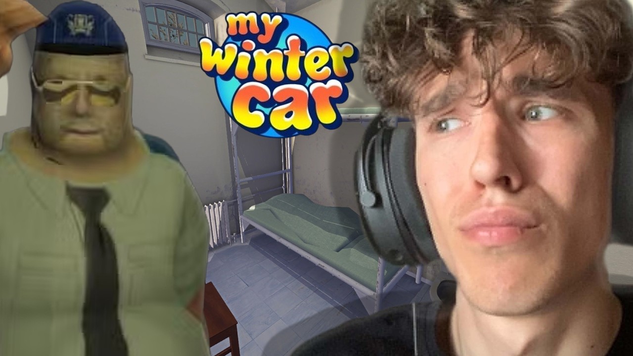 My Winter Car #8 | JA TYLKO CHCIAŁEM KUPIĆ PACZKI.... TRAFILIŚMY DO WIĘZIENIA ZA NIEWINNOŚĆ!!! 📦👮 🫤