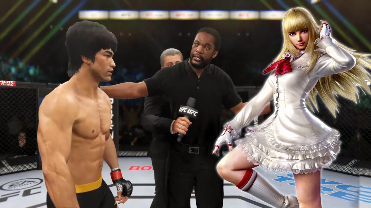UFC 4 | Брюс Ли против Лили Теккен (EA Sports UFC 4)