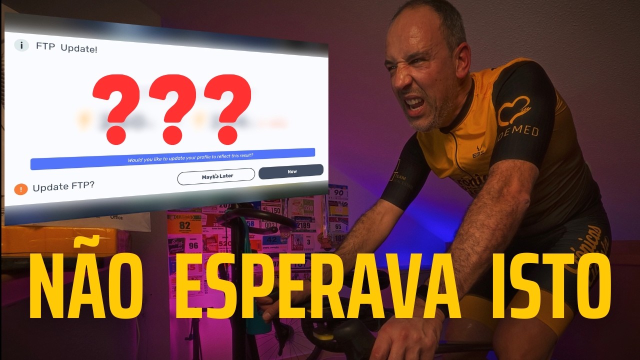 Fiz um FTP TEST no MyWhoosh… e NÃO CORREU COMO ESPERAVA