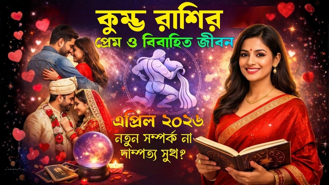 কুম্ভ রাশির প্রেম জীবন ২০২৬ | নতুন সম্পর্ক ও দাম্পত্য জীবনের টিপস ✨| Aquarius Forecast