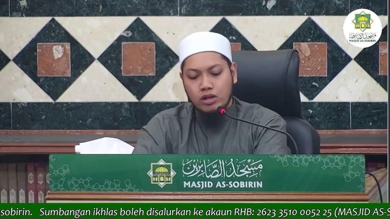 KULIAH MAGHRIB - UST AIMAN HAZIQ - ISRAK MIKRAJ - 17 JAN 2026