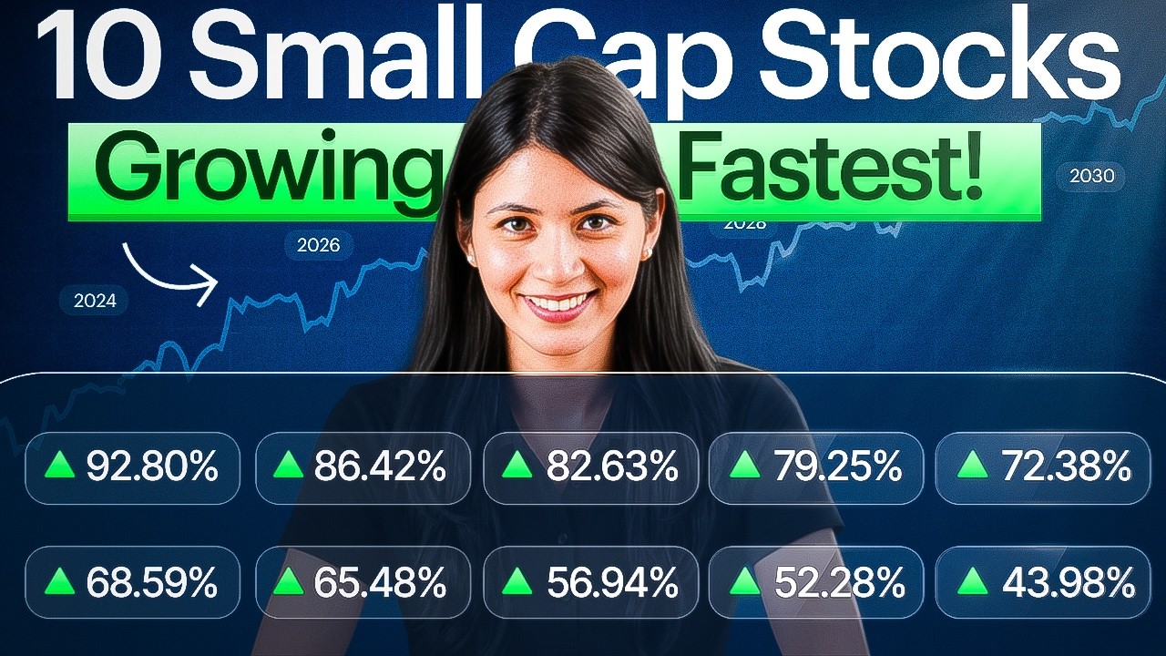10 Small-Cap Stocks Growing the FASTEST!