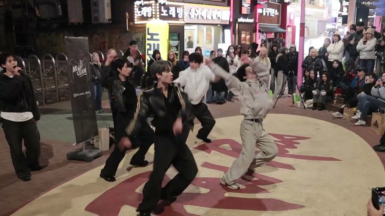 KPOP&JHKTV 4k]Mocean in hongdae kpopdance#Crazy Form#ATEEZ#모션 찬욱홍대케이팝댄스#미친폼