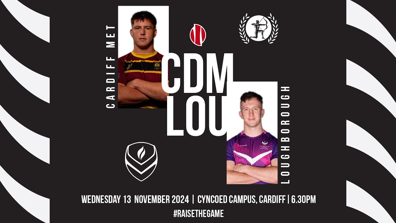 Cardiff Met vs Loughborough  | Men's BUCS Super Rugby