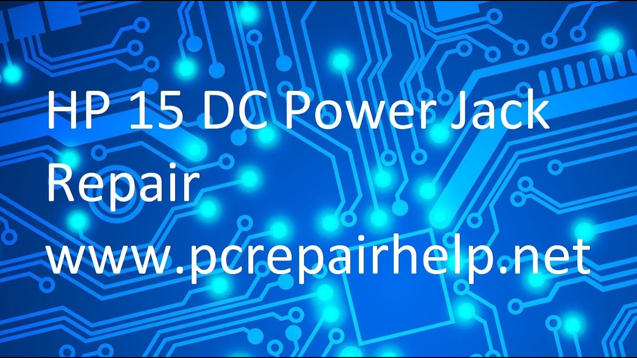 HP 15-dy Power Jack Repair : Loose Charging Port Fix