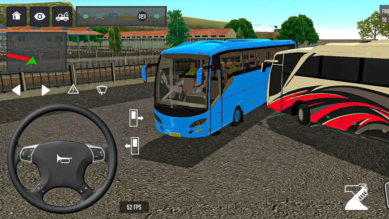 Erou Coach Bus Simulator Indonesia Gameplay | New Real Bus Simulator 2026 (Android) 🚍