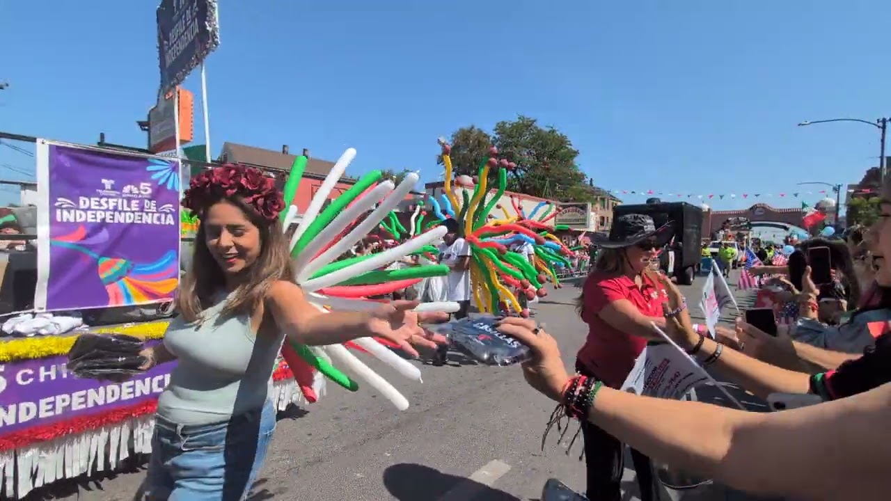 Mexican Independence Day Parade in Little Village, Chicago