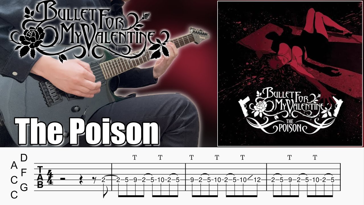 The Poison / Bullet For My Valentine (screen TAB | Guitar lesson)