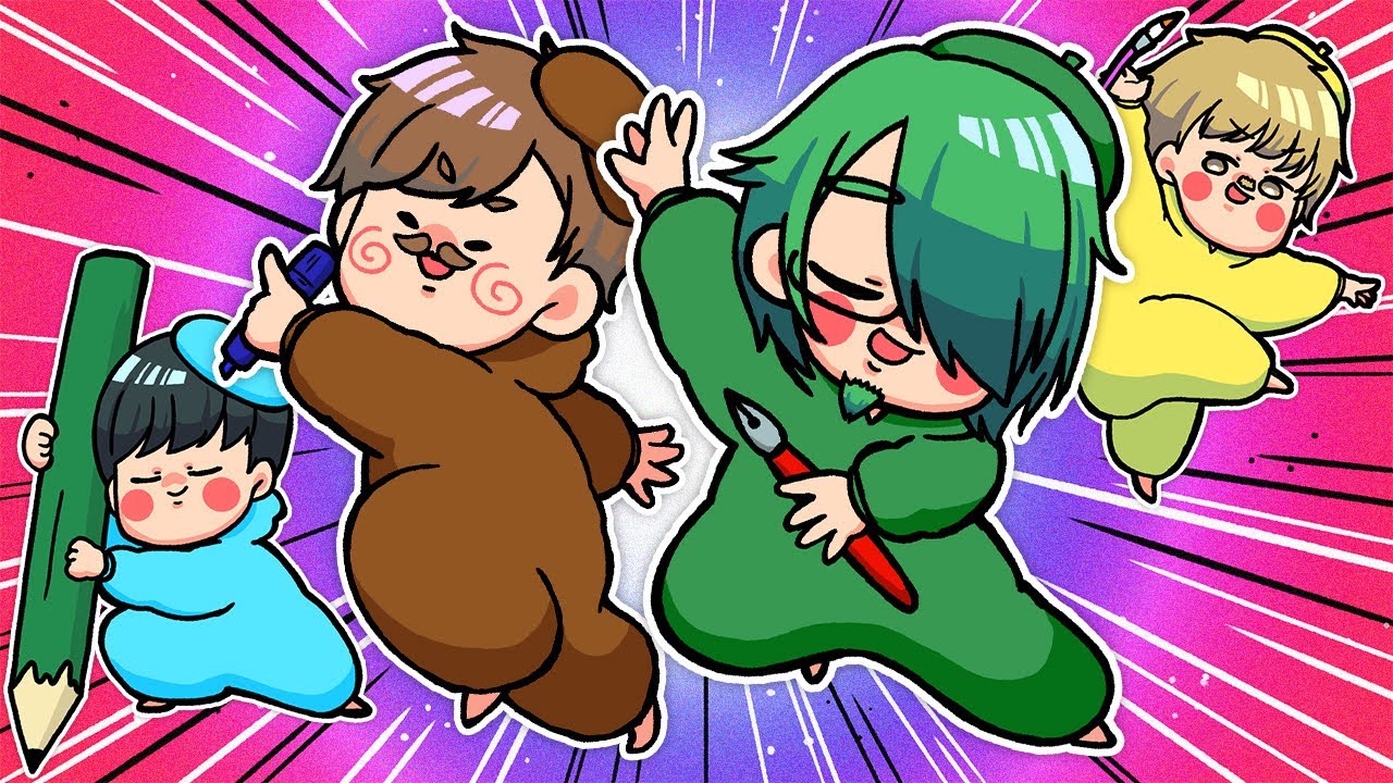 「絵が苦手な4人」でお絵描きしてみたら迷作が生まれまくりましたwwwwwwww