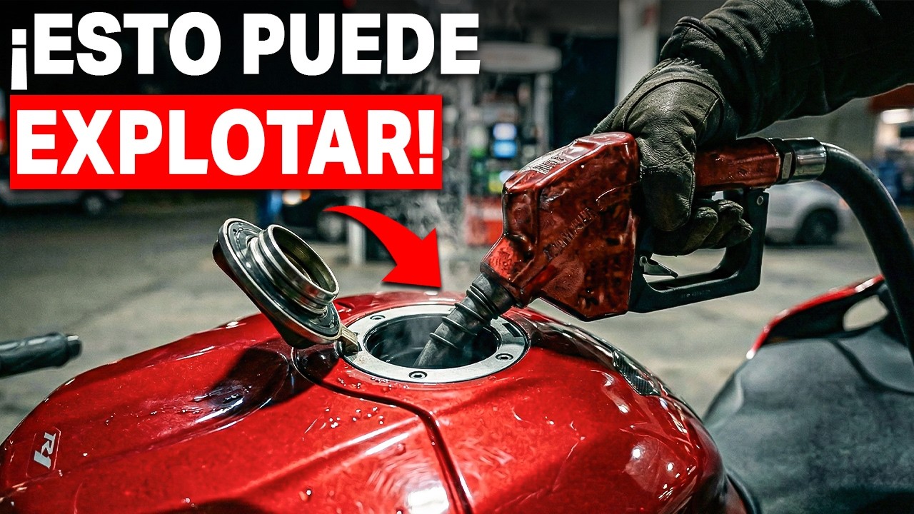 El PEOR ERROR Al Repostar Que Está Arruinando El Motor De Tu MOTO (Sin Que Nadie Lo Note)