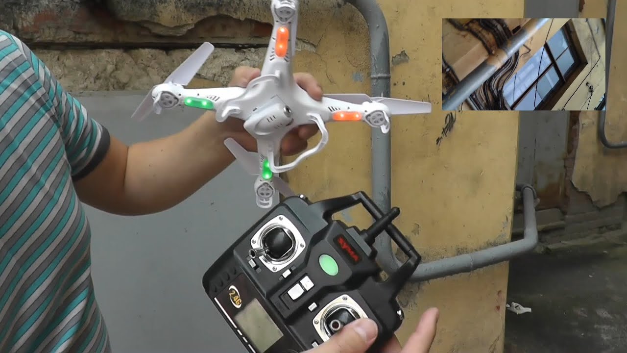 Квадрокоптер Syma X5C Explorers 2.4G с камерой HD (полет в зоопарк!)