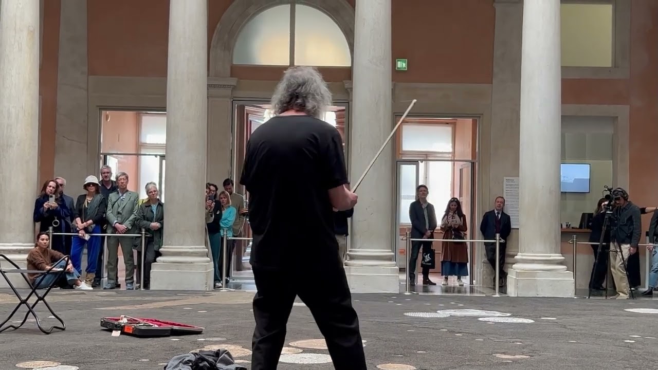 Warren Ellis live at Palazzo Grassi, Venice, Italy 6 April 2025