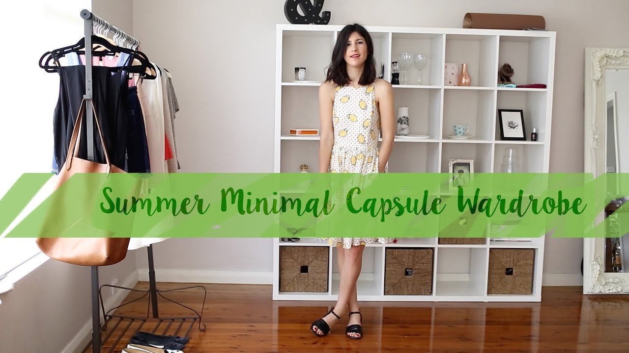 Summer Minimal Capsule Wardrobe 30x30 Challenge | Mademoiselle