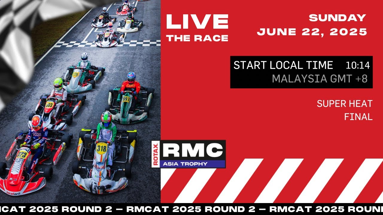 ROTAX MAX CHALLENGE ASIA TROPHY 2025 | Round 2 | Super Heat, Final