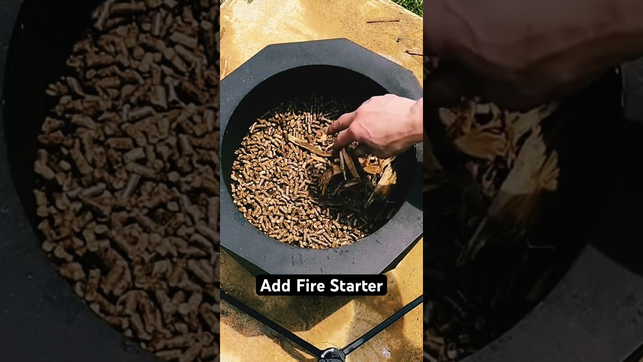 🔥 Blue Sky fire pit with pellets