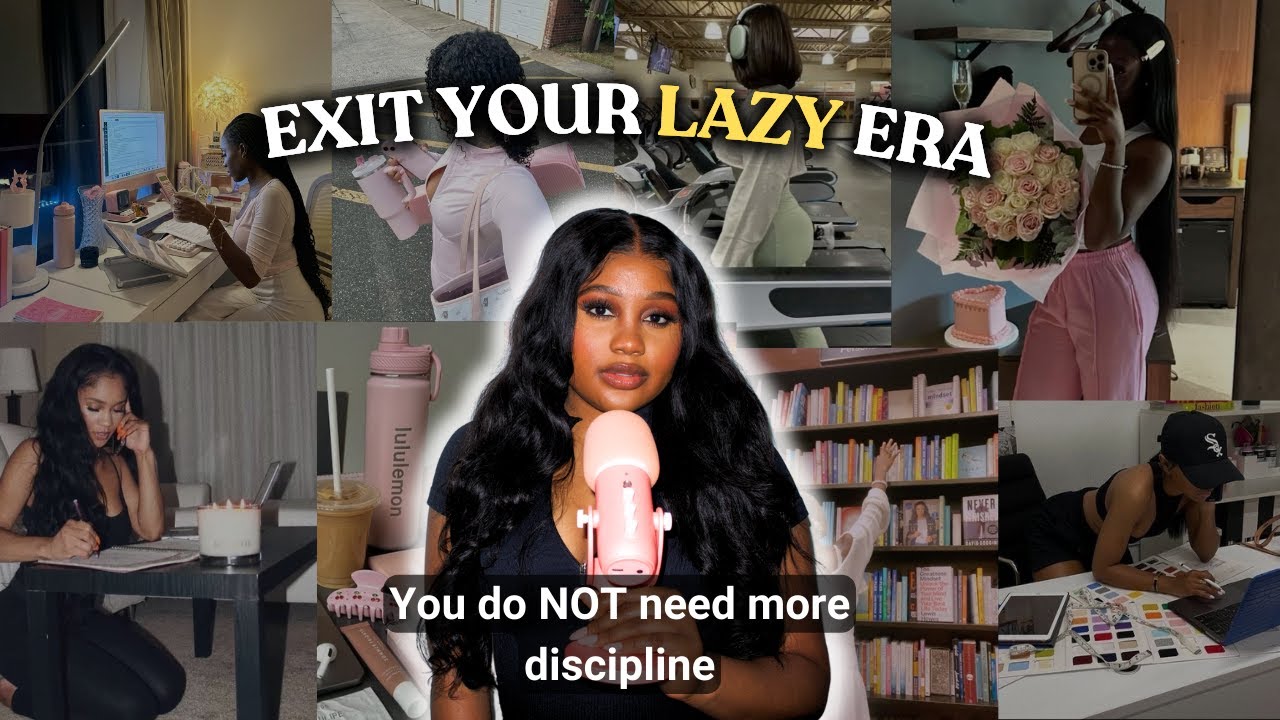 How To EXIT YOUR LAZY GIRL ERA | become productive, consistent, and disciplined