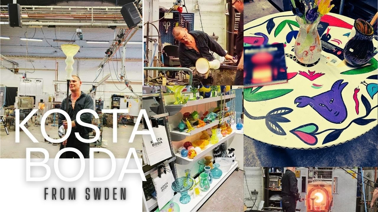 Mesmerizing Glass Art  Watch Kosta Boda's Master Craftsmen in Action