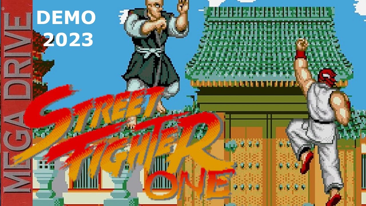 STREET FIGHTER ONE, no Sega Genesis (Demo de 2023)