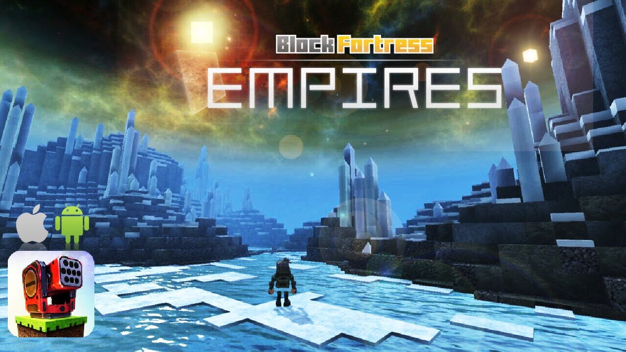 Um MINECRAFT FUTURISTA - Block Fortress: Empires 60FPS / DOWNLOAD ANDROID/IOS